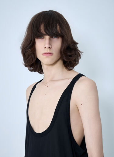 Rick Owens Pony Tank Top Black ric0164013