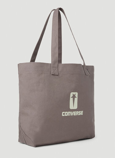 Rick Owens DRKSHDW x Converse Logo Print Tote Bag Brown dsc0352003