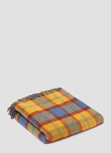 Gucci GG Tartan Blanket Yellow wps0670144