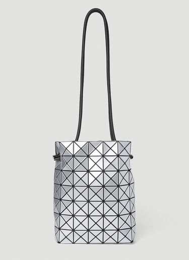 Bao Bao Issey Miyake Wring Bucket Shoulder Bag Silver bao0252007