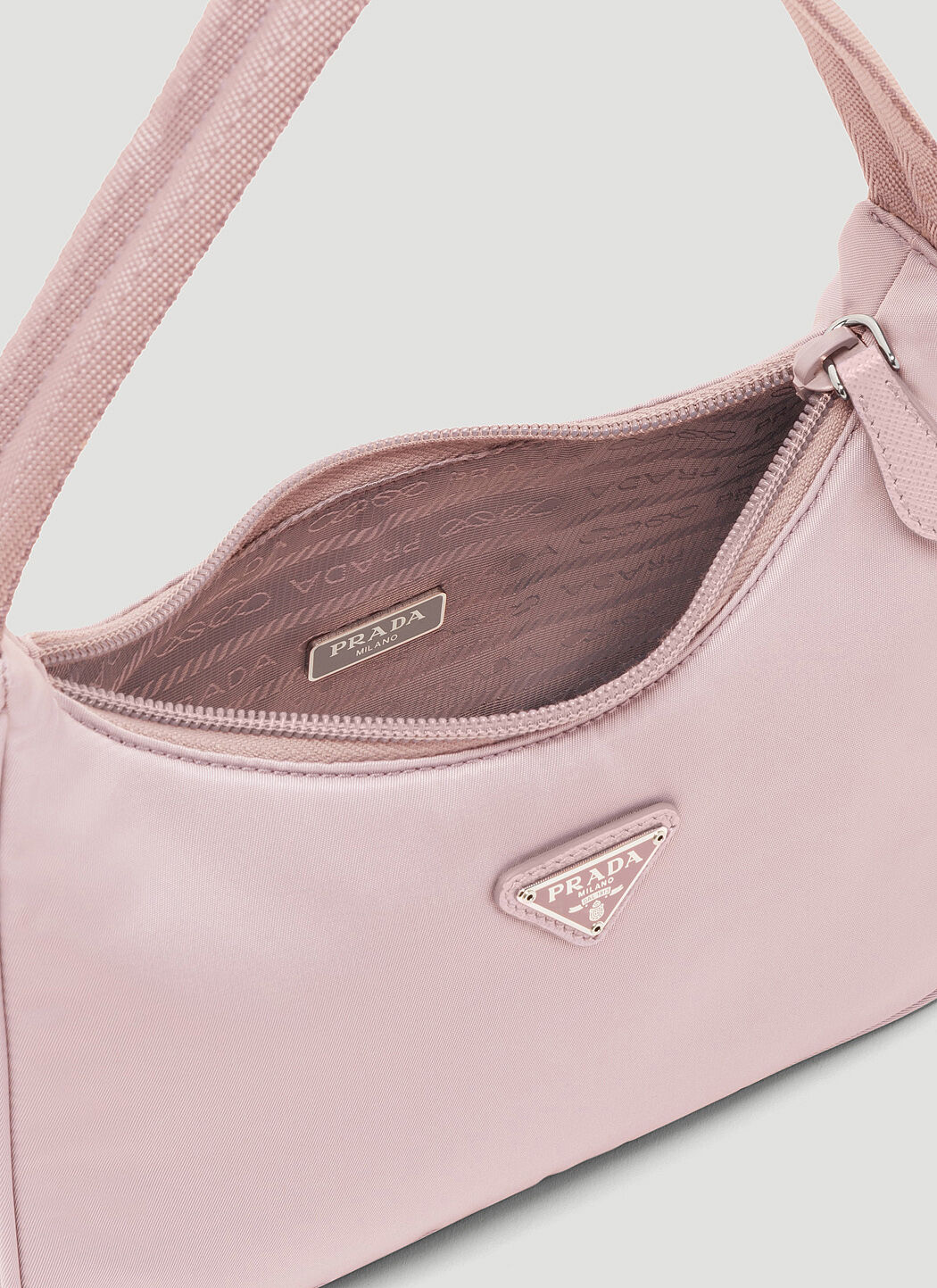 Prada Re Edition  Re Nylon Mini Shoulder Bag in Pink