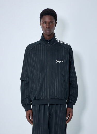Y-3 Pinstripe Track Jacket Black yyy0164051