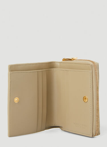 Bifold Intrecciato Wallet Bottega Veneta Bifold Intrecciato Wallet Gold bov0251048