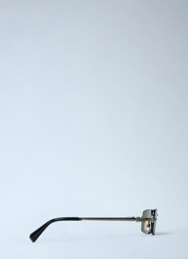 Rectangular Rimless Sunglasses Miu Miu Rectangular Rimless Sunglasses Gold lmu0262012