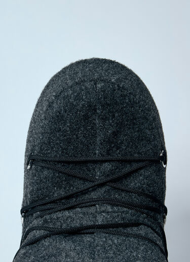 Moon Boot Icon Felt Boots Black mnb0360005