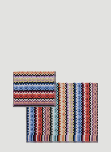 Missoni Set of Two Adam Towels Orange wps0670118