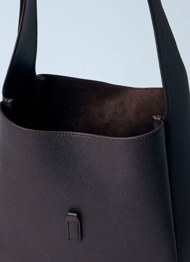 Saint Laurent Le 5 À 7 Supple Small Shoulder Bag Dark Brown sla0263070