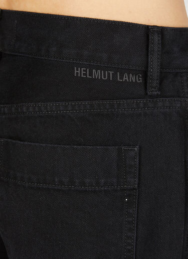 Helmut Lang 拼接牛仔裤 黑色 hlm0151001