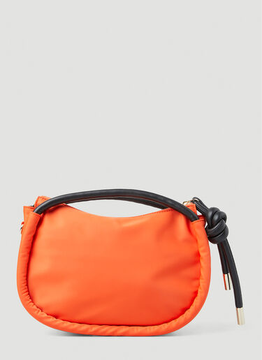 GANNI Knot Mini Handbag Orange gan0251050