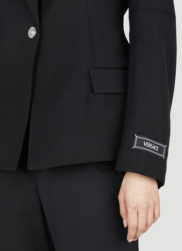 Versace 美杜莎单排扣西装外套 黑色 vrs0252003