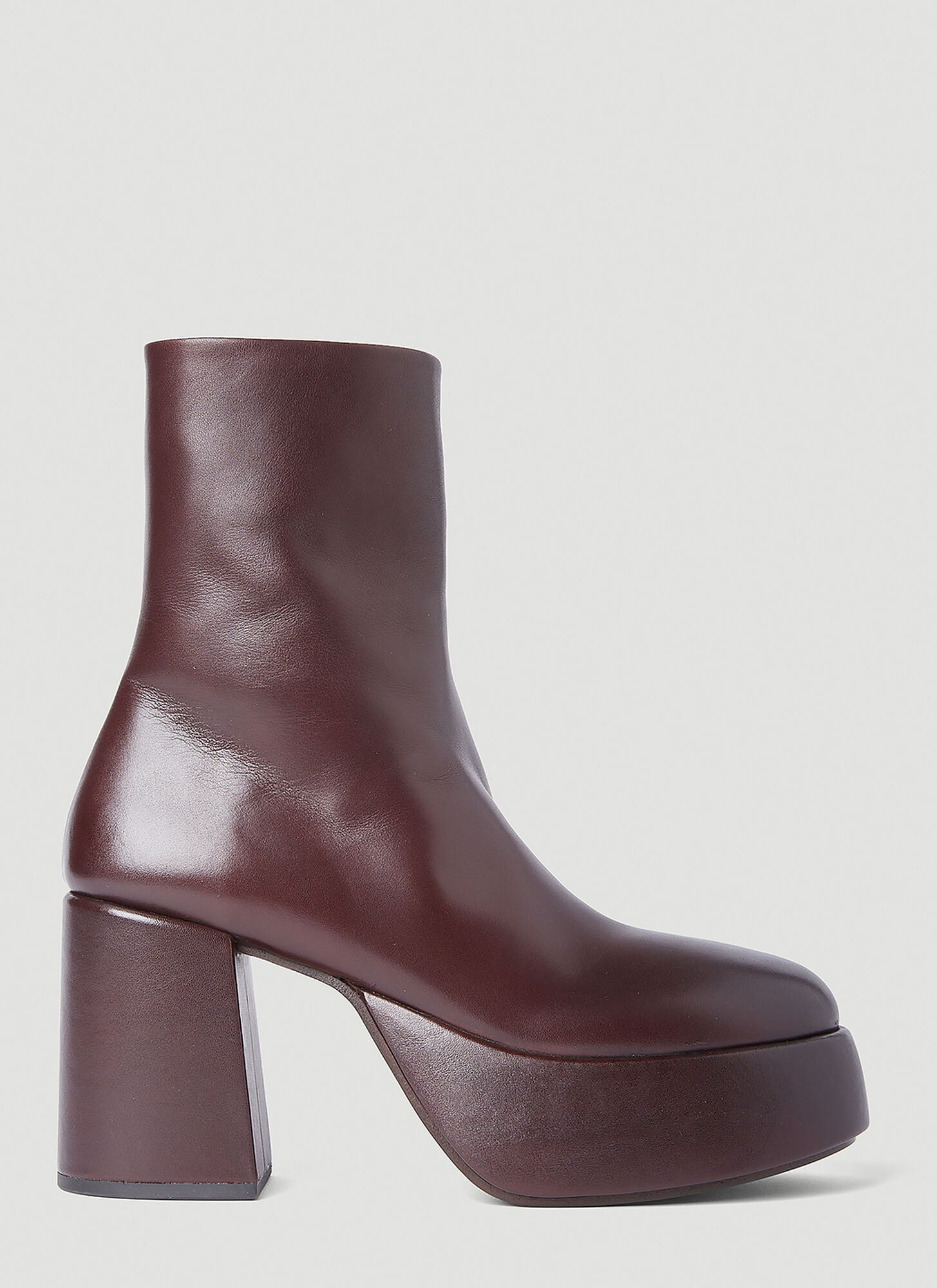 Marsèll Tacplat Ankle Boots In Brown