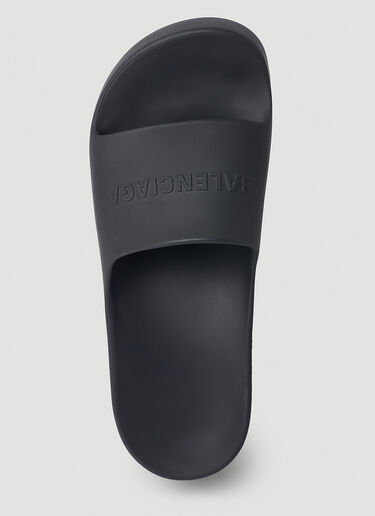 Balenciaga Chunky Platform Slides Black bal0252067