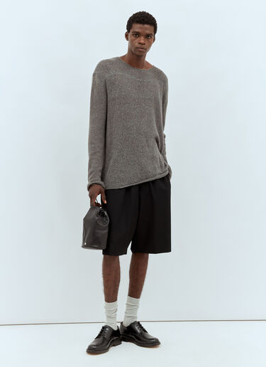 The Row Sporty Pouch Black row0157010