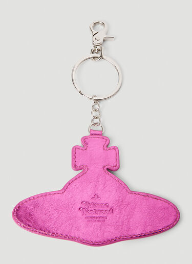 Vivienne Westwood 金属色星环钥匙圈 粉色 vvw0251080