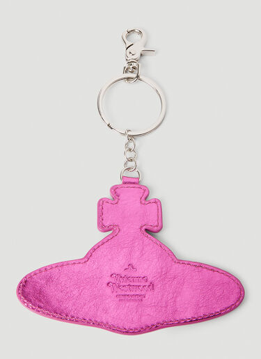 Vivienne Westwood Metallic Orb Keyring Pink vvw0251080