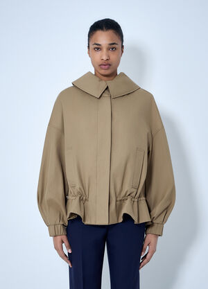 Dries Van Noten Structured Collar Jacket Camel dvn0264021
