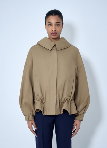 Dries Van Noten Structured Collar Jacket Camel dvn0264021