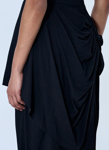 LIMI Feu B Twisted Skirt Black lmf0264006