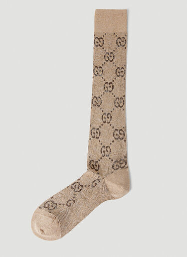 Gucci GG Socks Beige guc0352005