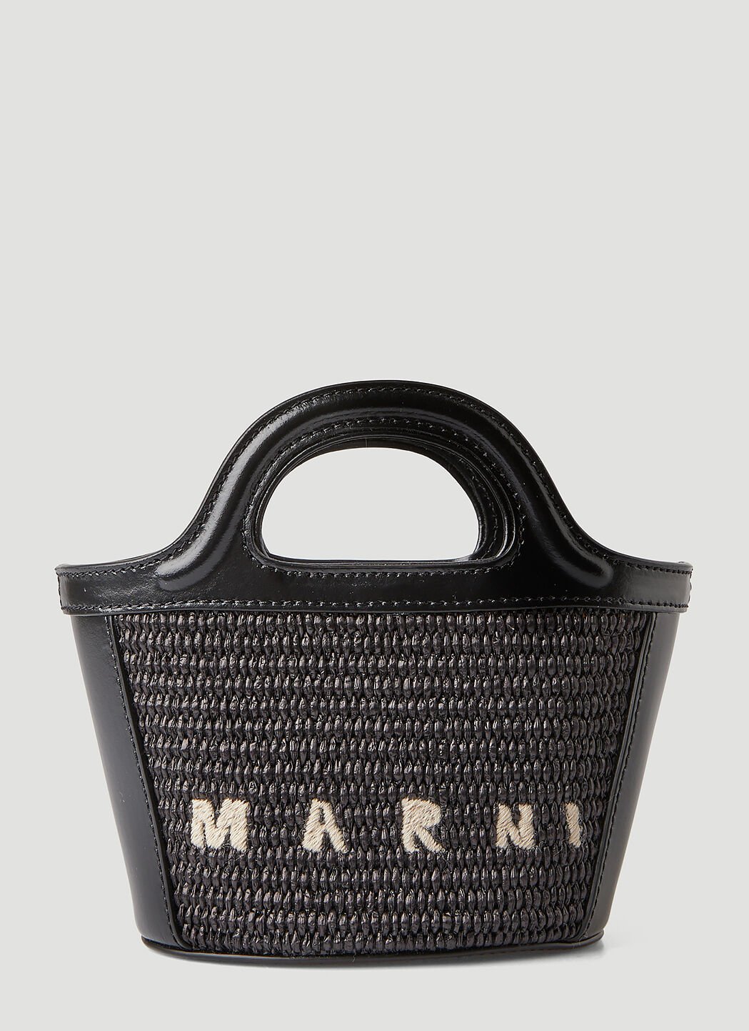 Marni Tropicalia Micro Shoulder Bag White mni0255024