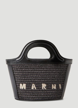 Marni Tropicalia Micro Shoulder Bag Black mni0248042