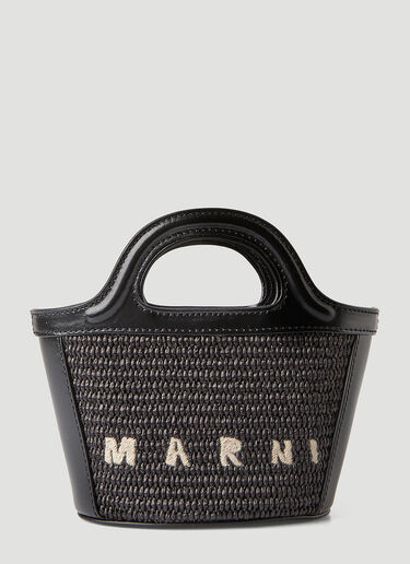 Marni Tropicalia Micro Shoulder Bag Black mni0248042