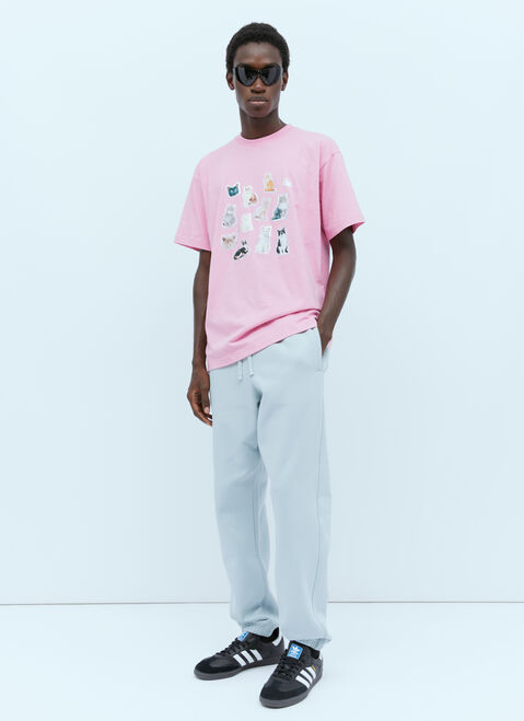 Patta 캣츠 티셔츠 옐로우 pat0154004