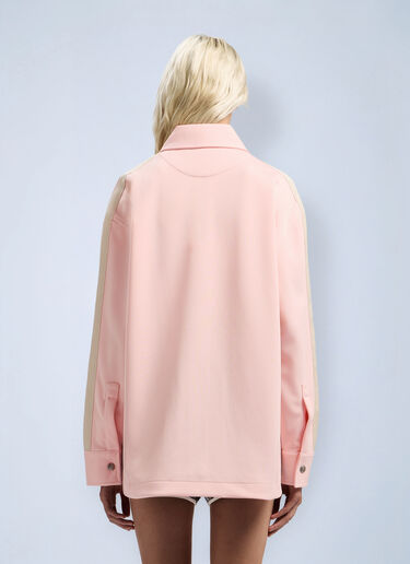 Classic Logo Tonal Track Shirt Palm Angels Classic Logo Tonal Track Shirt Pink pma0262123