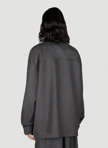 ウール シェブロン ジャケット Bottega Veneta ウール シェブロン ジャケット グレー bov0154003
