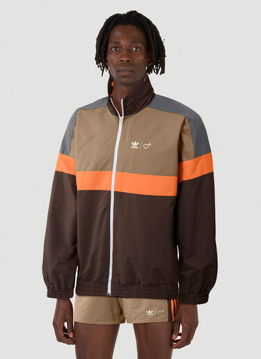 adidas by Human Made Windbreaker HM Jacket Brown ahm0146008
