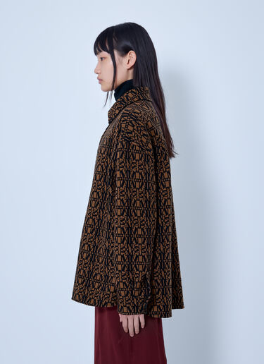 LN-CC® - Max Mara: Double-Faced Wool-Blend Overshirt - Black Max Mara Double-Faced Wool-Blend Overshirt Black max0266017