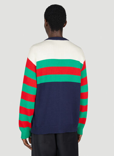 Stripe Cardigan Gucci Stripe Cardigan Navy guc0153006
