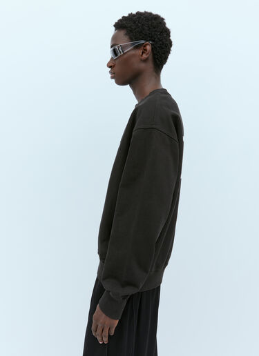 Stüssy Basic Logo Print Sweatshirt Black sts0152077