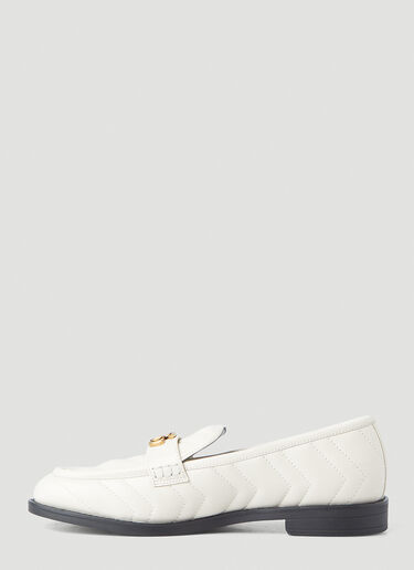 Gucci Marmont 马特拉斯乐福鞋 白色 guc0247121