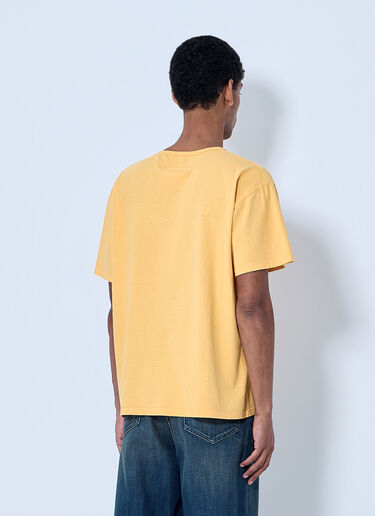 MM6 Maison Margiela Graphic Logo T-Shirt Orange mmm0164002