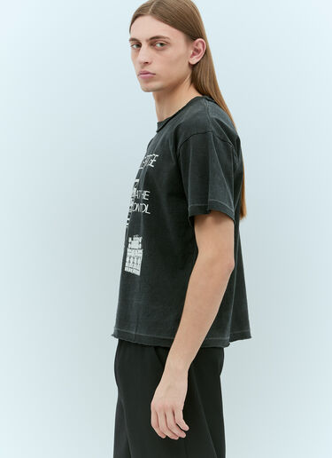 CIRCLE HERITAGE ブームボックスTシャツ ブラック che0155003