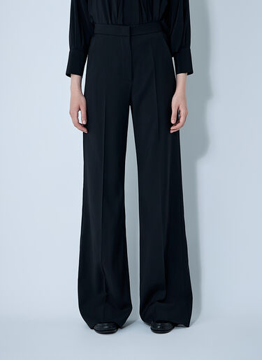 Max Mara Tailored Wool Pants Black max0261001