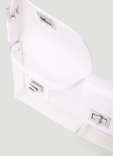 BY FAR Billy Shoulder Bag White byf0252013