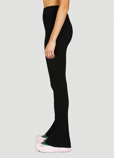 Knit Zipped Pants Moncler Knit Zipped Pants Black mon0253041