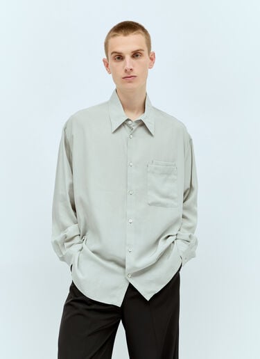 Lemaire Double Pocket Shirt Grey lem0156004