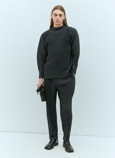 Homme Plissé Issey Miyake Monthly Colors: November Pants Black hmp0155004