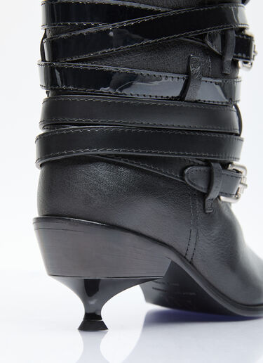 Kiko Kostadinov Quad Belt Boots Black kko0254023