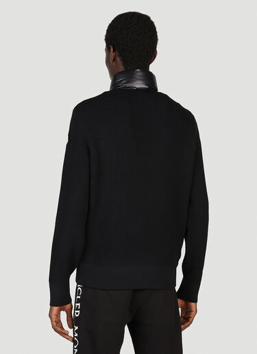 Moncler Quilted Cardigan Black mon0153028
