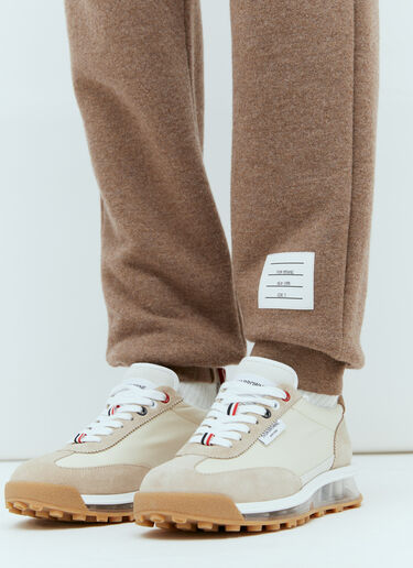 Thom Browne Four-Bar Wool Track Pants Brown thb0153009