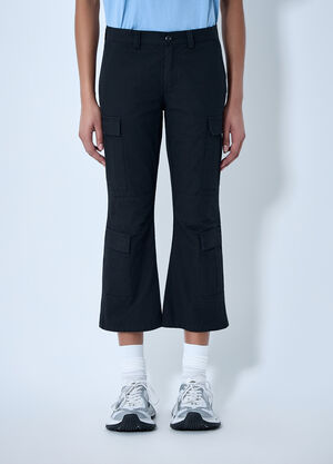Balenciaga Capri Cargo Pants Black bal0263008