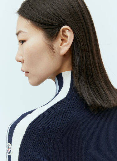 Moncler T 领羊毛衫 藏蓝色 mon0255044
