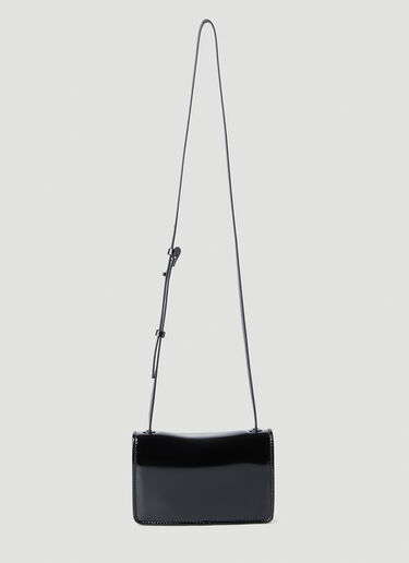 Acne Studios 페이스 패치 숄더백 블랙 acn0149019