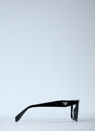 Acetate Square Frame Glasses Prada Acetate Square Frame Glasses Black lpr0362005