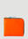 Comme des Garçons Wallet Fluo Zip Wallet Red cdw0347011