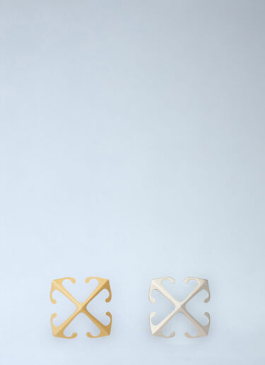 Off-White Mini Arrow Earrings Silver ofw0260025